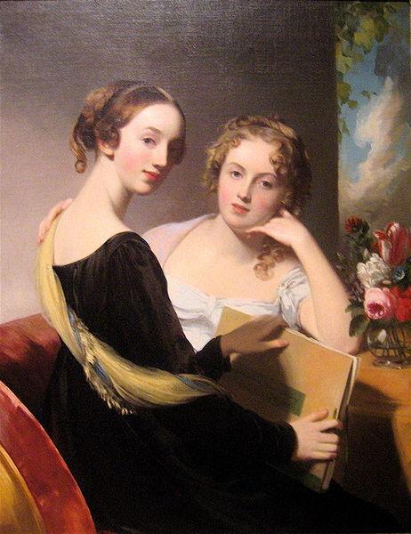 Thomas Sully Portrait of the Misses Mary and Emily McEuen Sweden oil painting art